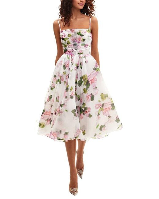 Homeyee White Midi Dress