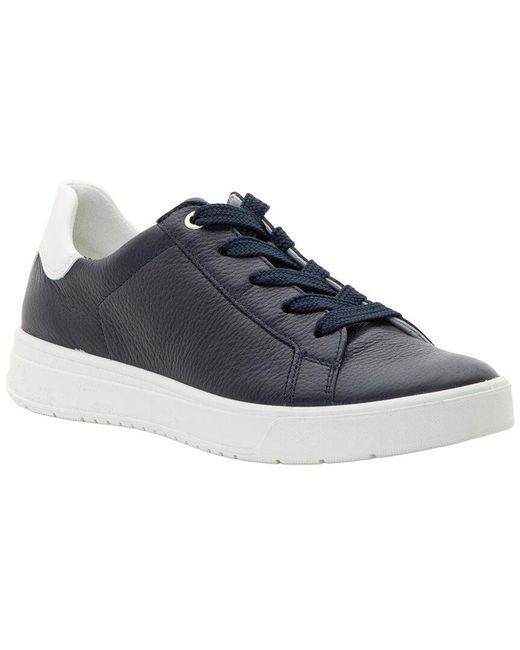 Ara Blue Ruby Leather Sneaker