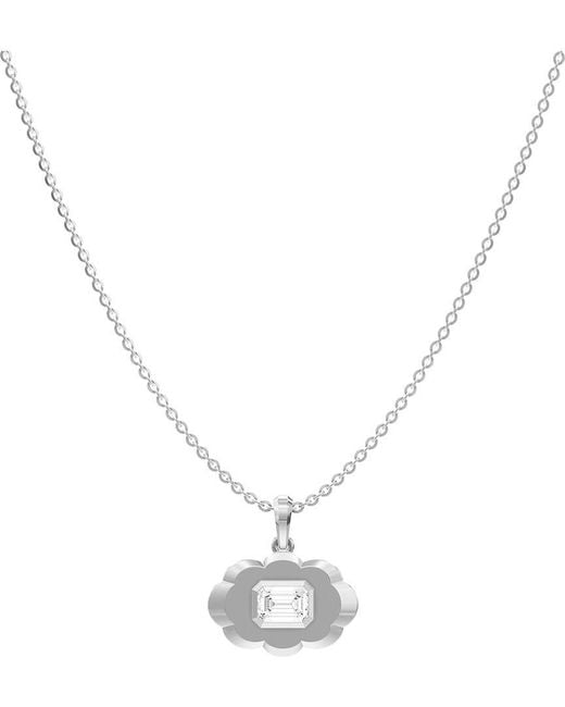Lab Grown Diamonds Metallic 1.00 Ct. Tw. Lab-Grown Diamond Necklace