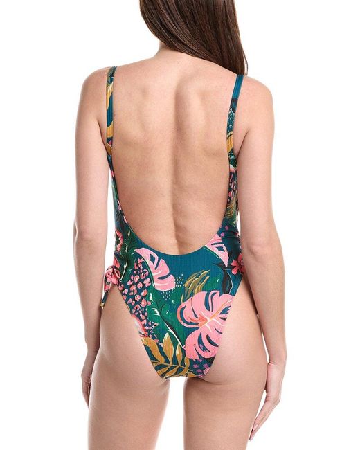 Vitamin A Blue Gemma One-Piece