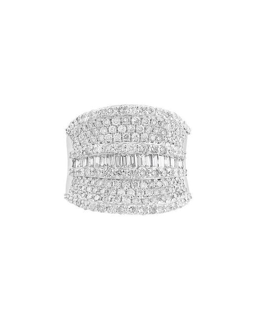 Effy Fine Jewelry White 14K 2.38 Ct. Tw. Diamond Ring