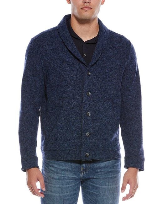 Tommy Bahama Blue Granite Bay Shawl Cardigan for men