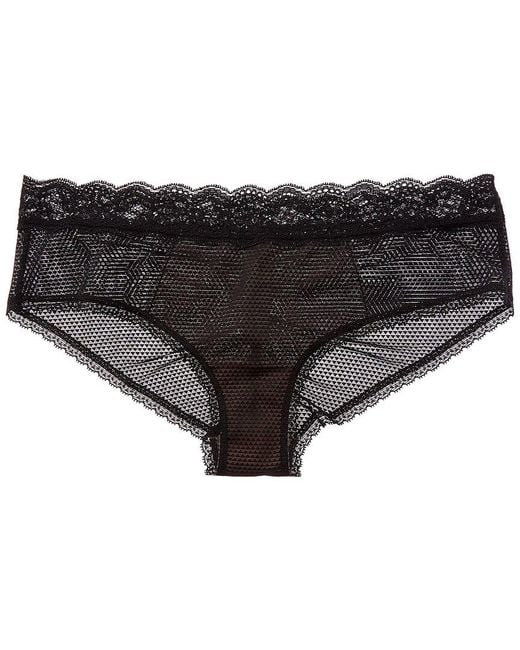 Passionata Black Bklyn Lace Shorty