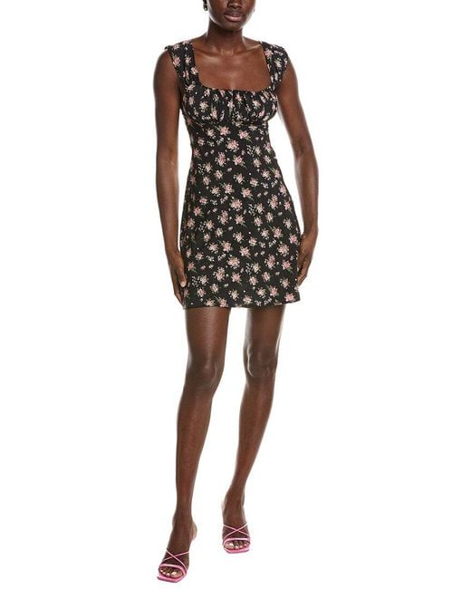 Moonsea Black Mini Dress