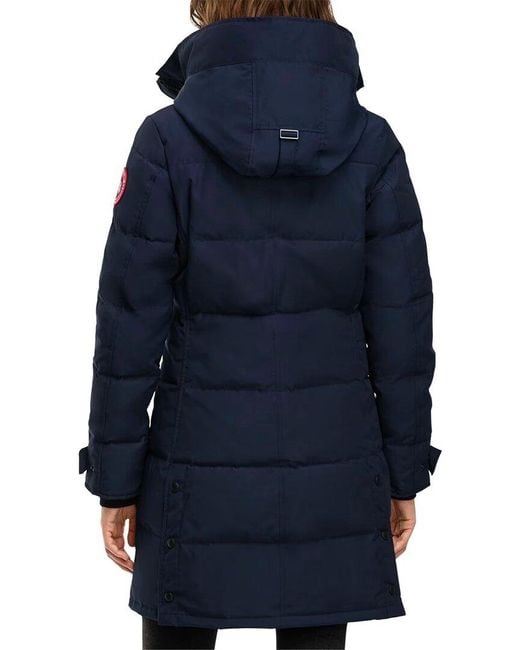 Canada Goose Blue Shelburne Down Parka