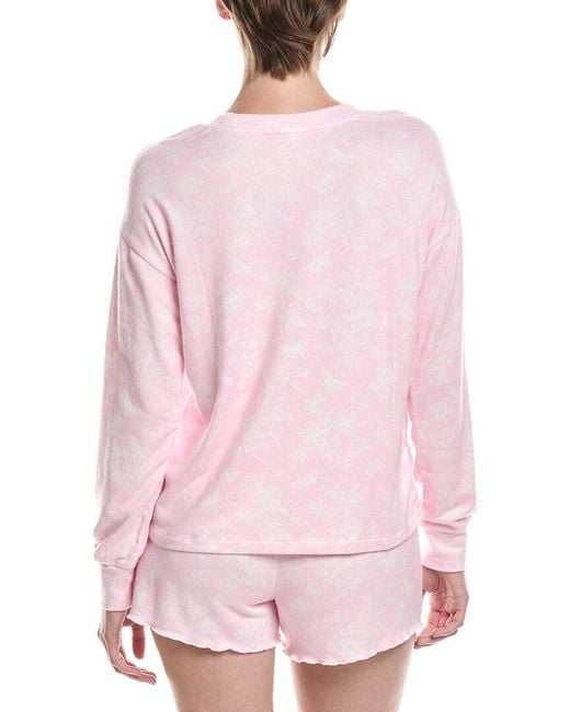Pj Salvage Pink Peachy Mix Match Top