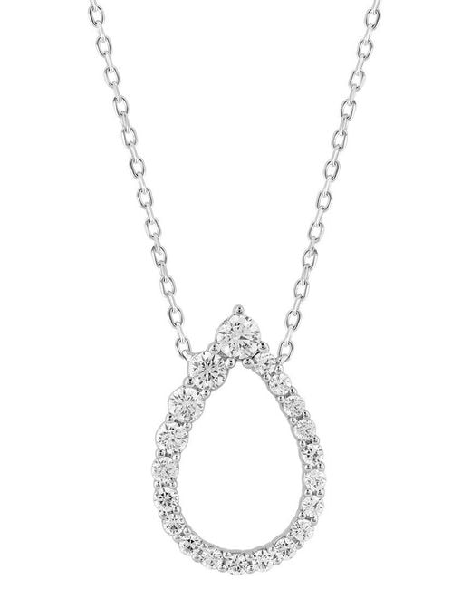 Ethos Creations Metallic Brilliant Bloom 14K 0.33 Ct. Tw. Lab-Grown Diamond Pendant