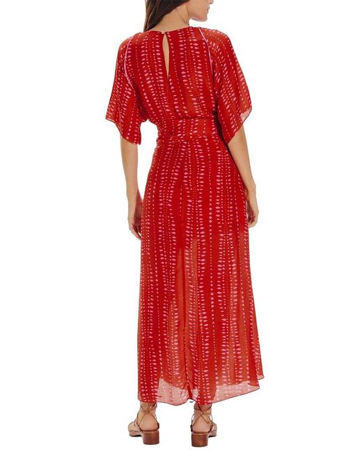 ViX Red Maisa Long Dress