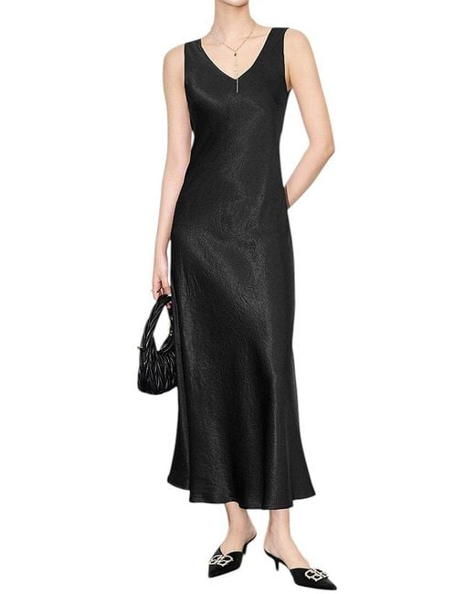Monique Lagarde Black Maxi Dress