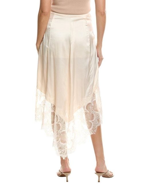 To My Lovers Natural Midi Skirt