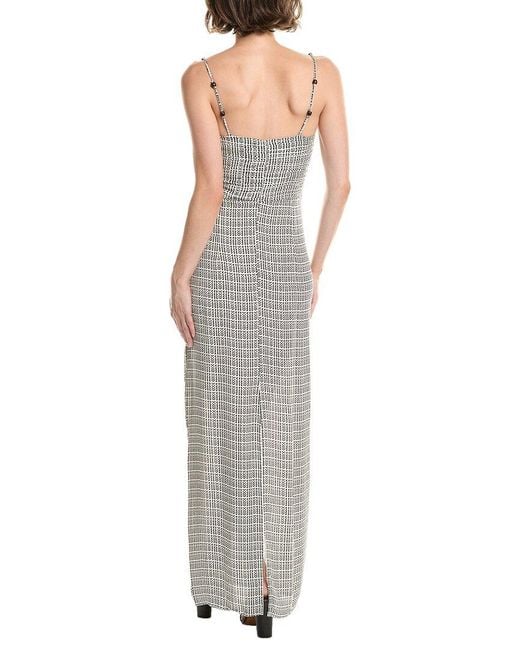Summer Away Gray Mali Maxi Dress
