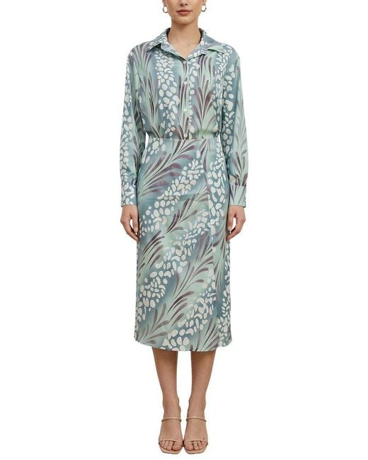 Esea Blue Shirt Dress