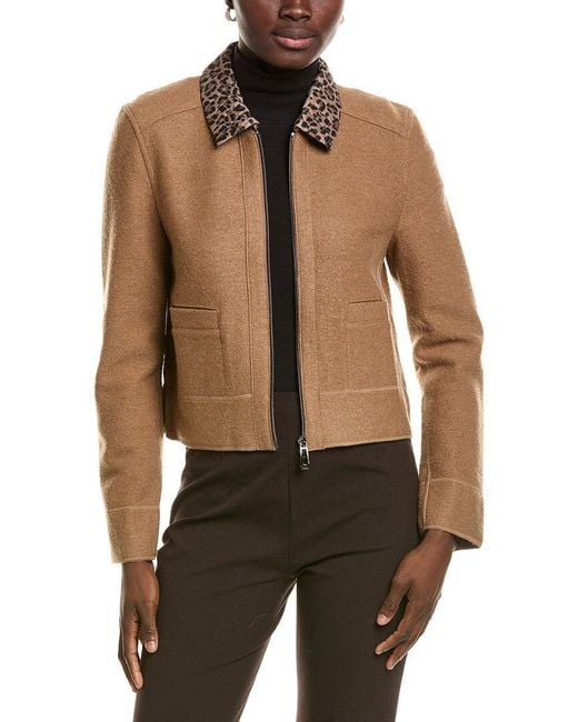 Marc Cain Brown Wool Jacket