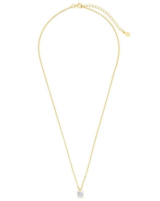 Sterling Forever Multicolor Cz Coraline Necklace