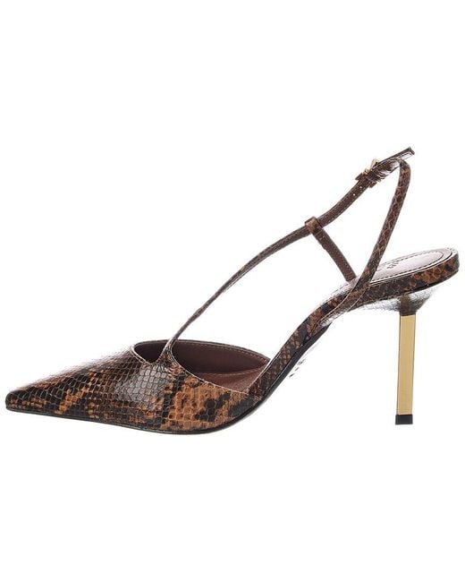 SCHUTZ SHOES Brown Alira High Stiletto Pump