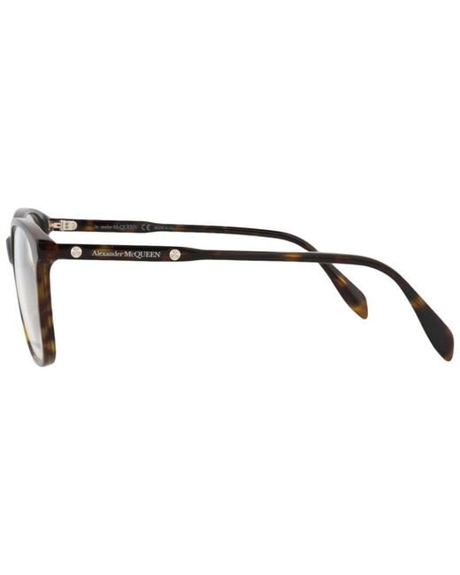 McQueen Brown Am0191O 54Mm Optical Frames