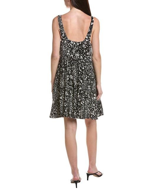 Saltwater Luxe Black Tank Mini Dress