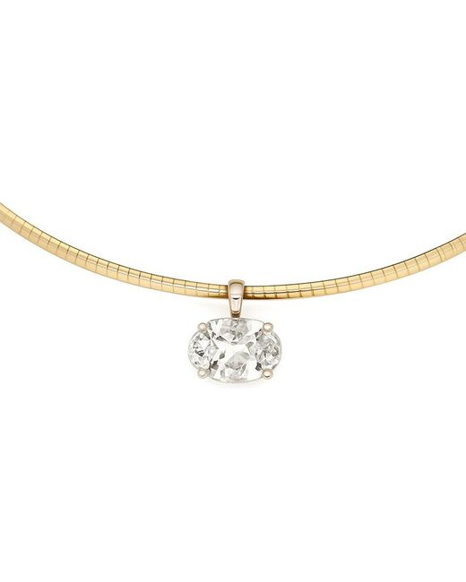 Prince Diamond & Jewelry Natural 14K 4.10 Ct. Tw. Lab-Grown Diamond Pendant Collar
