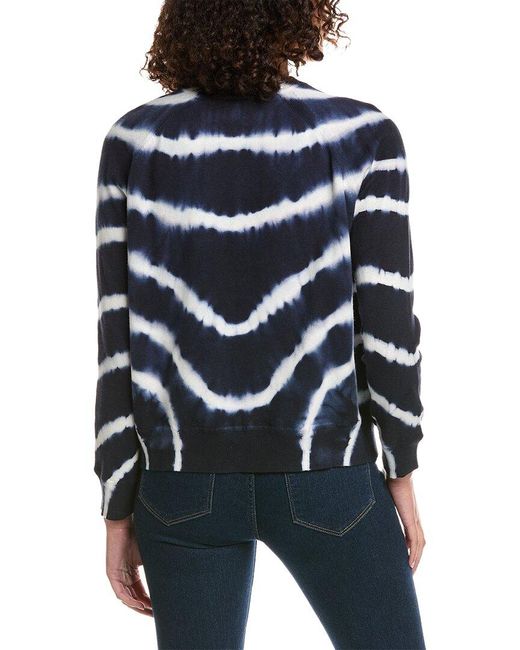 Minnie Rose Tie dye Cashmere blend Sweatshirt in Blue Lyst UK
