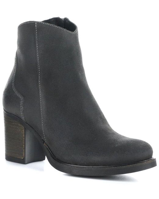 Bos. & Co. Black Brody Waterproof Suede Boot