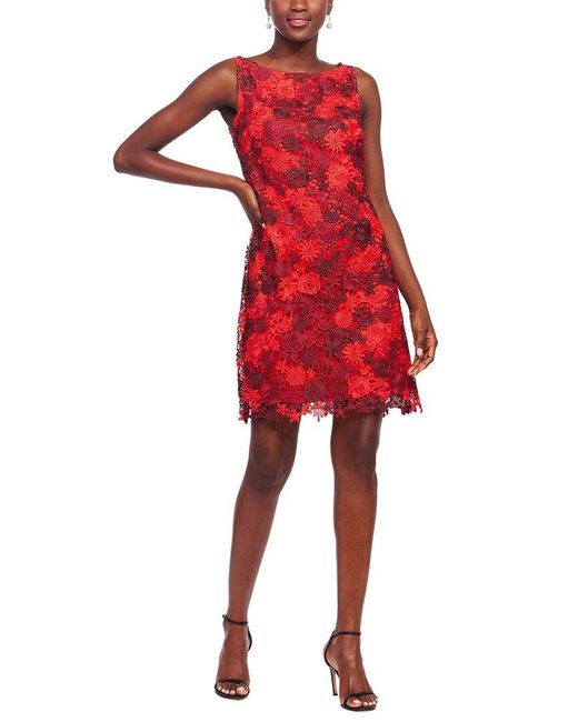 Eva Franco Red Twiggy Dress