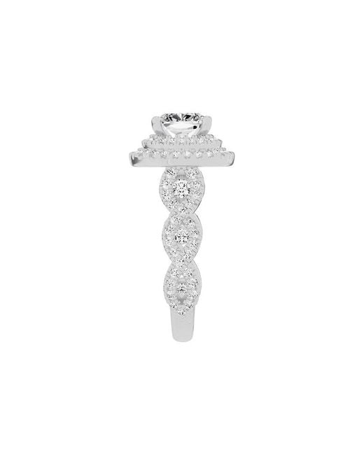 Lab Grown Diamonds White 14K 3.00 Ct. Tw. Lab-Grown Diamond Ring