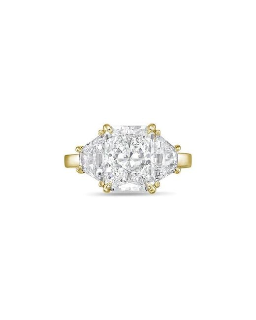 Diana M White 14K 11.00 Ct. Tw. Lab-Grown Diamond Ring