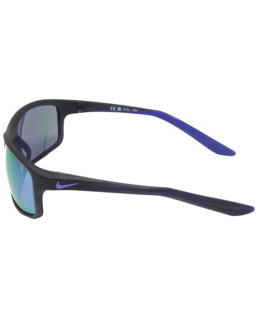 Nike Blue Dv2155 64Mm Sunglasses for men