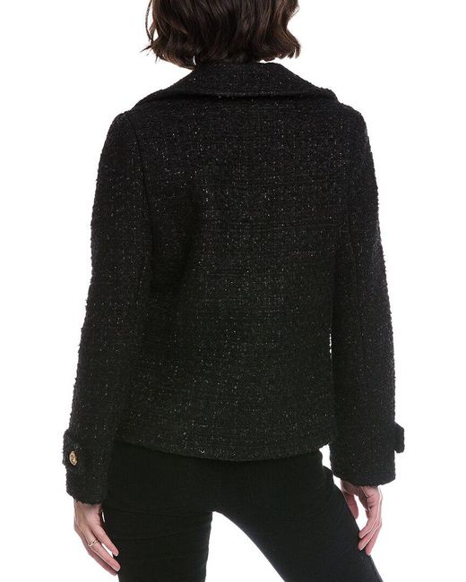Stellah Black Tweed Jacket