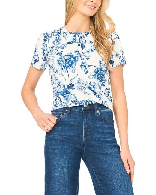 Ted Baker Blue Willow Knit T-Shirt