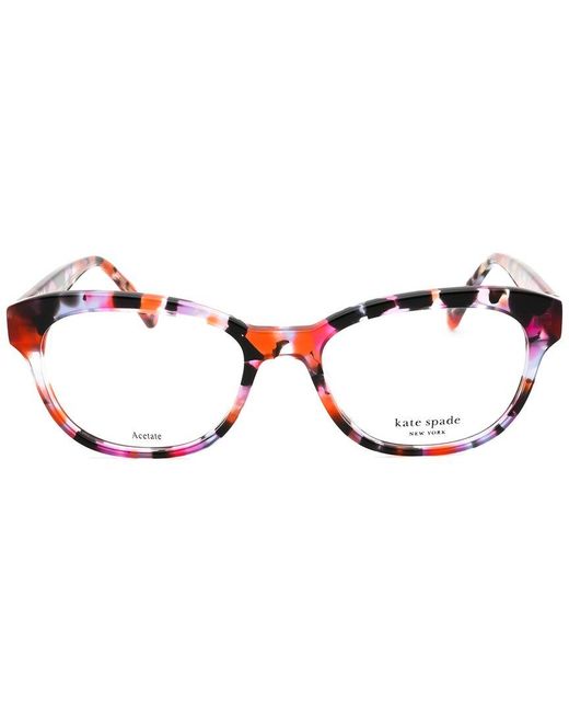 Kate Spade Pink Zelda 50Mm Optical Frames