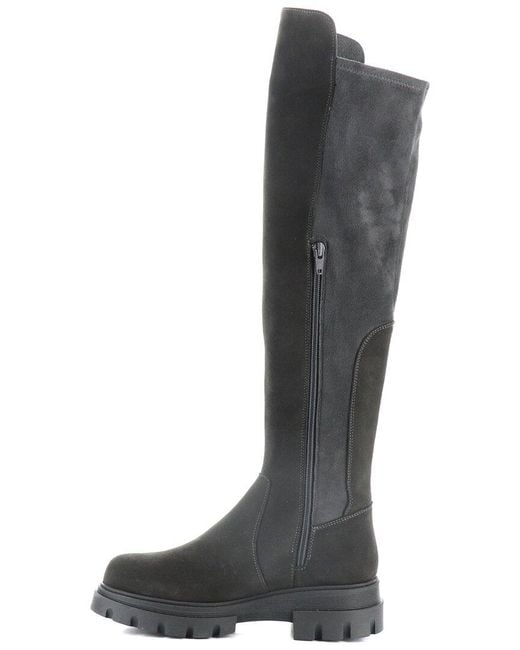 Bos. & Co. Black Fifth Waterproof Suede Boot