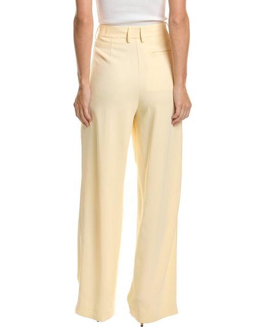 Forte_forte Yellow Solid Pant