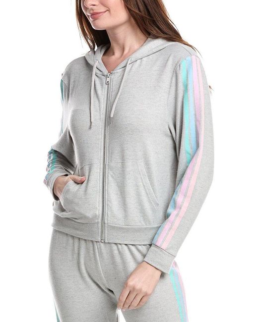 Pj Salvage Gray Roll With It Hoodie