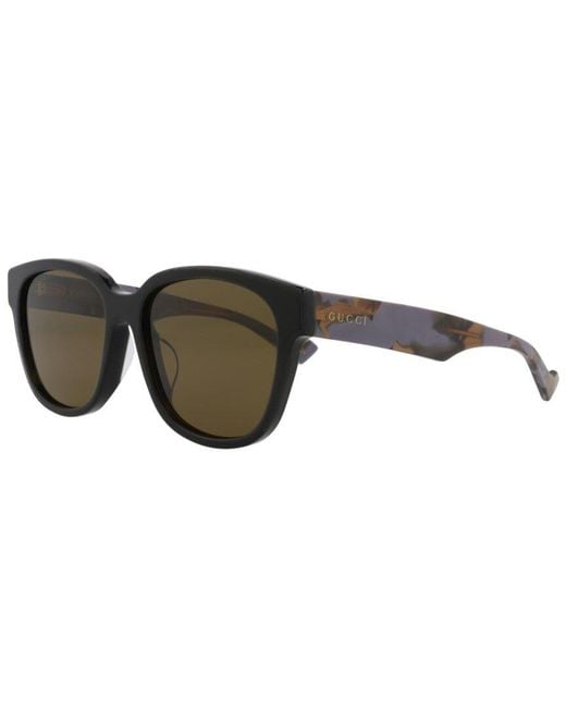 Gucci Brown 57Mm Sunglasses for men