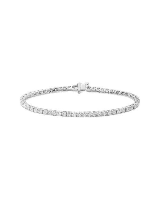 MaxColor White 18K 2.30 Ct. Tw. Lab-Grown Diamond Tennis Bracelet