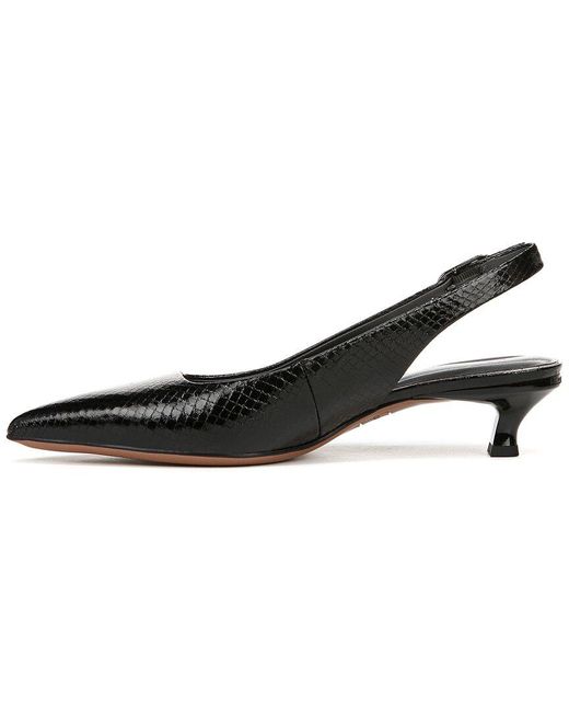 Franco Sarto Black Marlow Slingback Pump