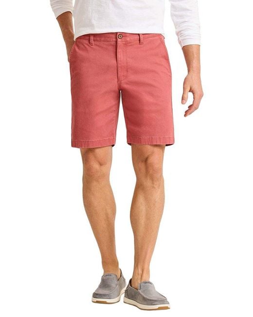 Tommy Bahama Red Boracay Chino Short for men