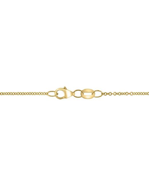 Effy Fine Jewelry White 14K 10.32 Ct. Tw. Diamond & Onyx Necklace