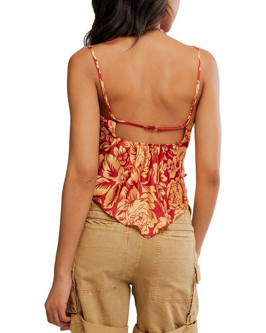 Free People Red Might Be Something Top