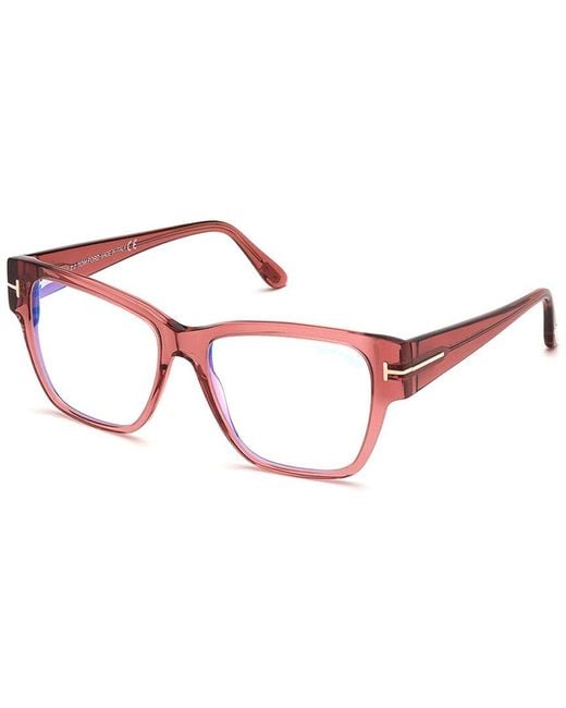 Tom Ford Red Ft5745-B 54Mm Block Optical Frames