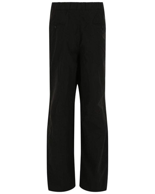 Ferragamo Black Straight Leg Pant for men