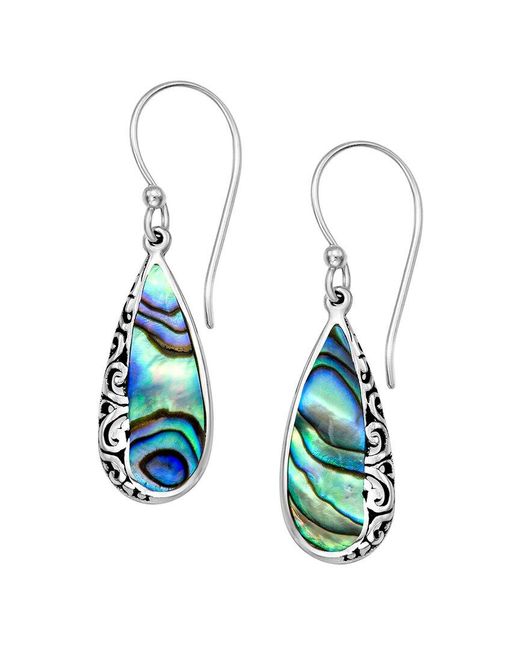 Samuel B. Blue Abalone Earrings