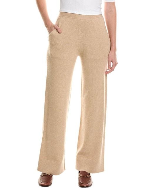 3.1 Phillip Lim Natural Wool- & Cashmere-Blend Wide Leg Pj Trouser