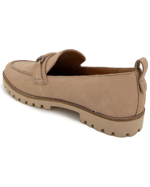 Gentle Souls Brown By Kenneth Cole Eugene Lug Bit Leather Loafer