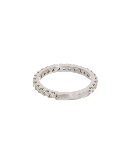 Diana M White Fine Jewelry 18k 0.80 Ct. Tw. Diamond Semi-eternity Ring