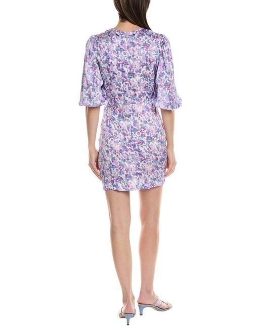 Maje Purple Mini Dress