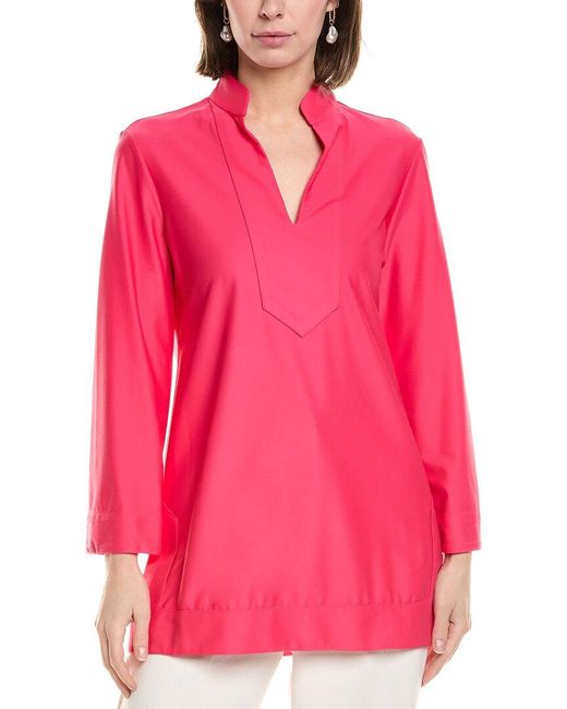 Jude Connally Pink Chris Pullover Top