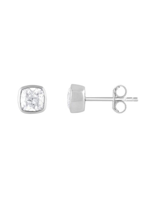 Lab Grown Diamonds Metallic 14K 1.50 Ct. Tw. Lab-Grown Diamond Studs