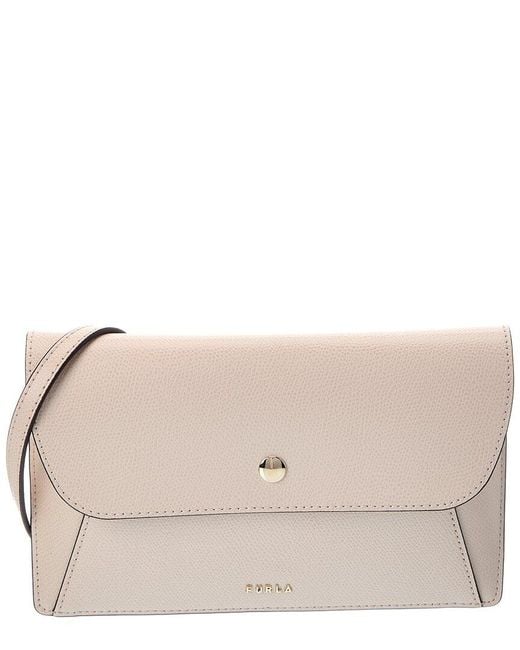 Furla Natural Lea Xl Leather Pouch